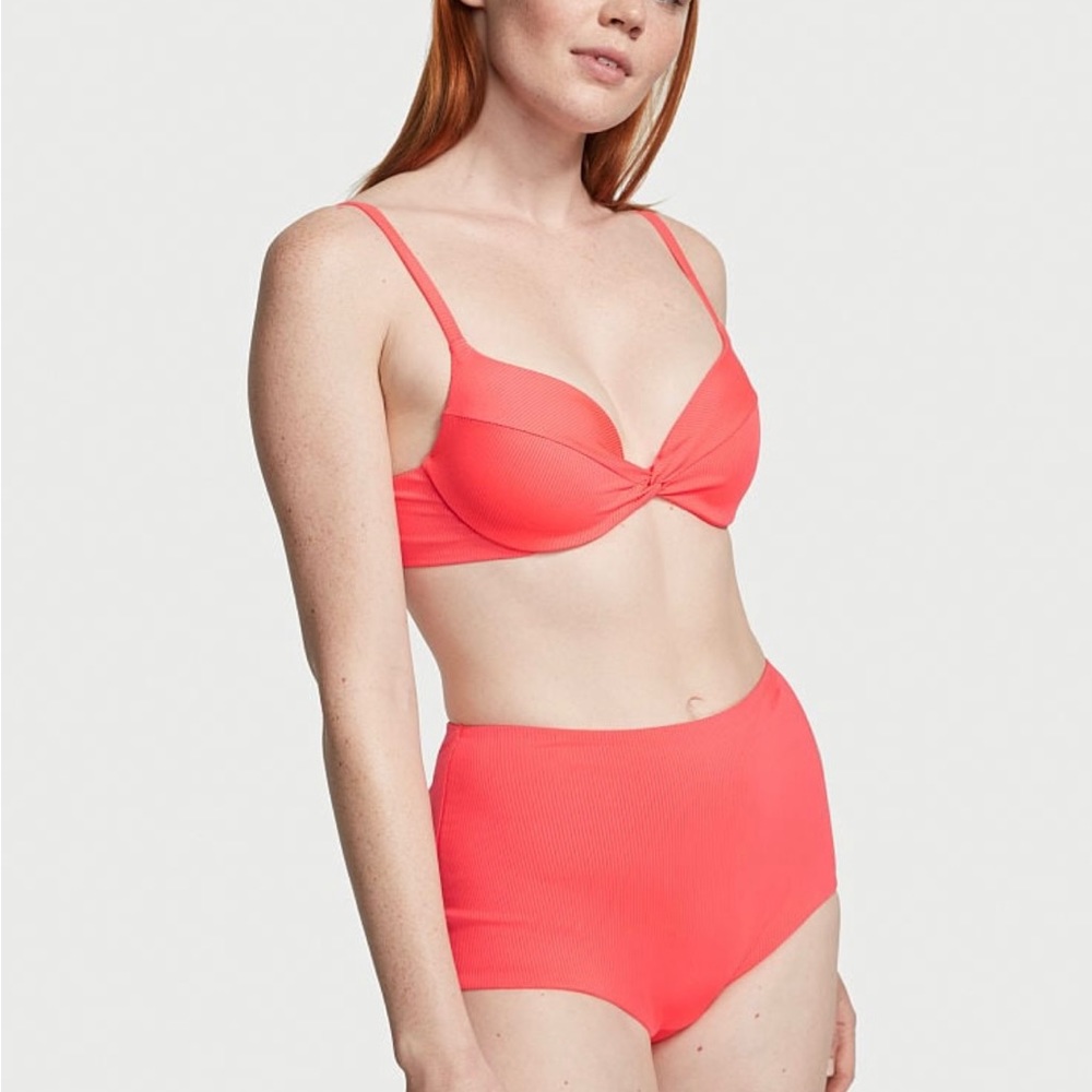 Brand new coral blaze swimming top and bottom!